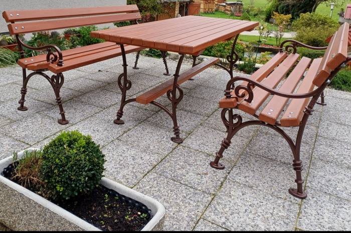 Vrtna sedežna garnitura 618